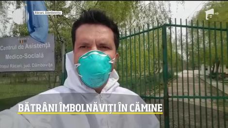 Cămin de bătrîni din Răcari, focar de infecţie