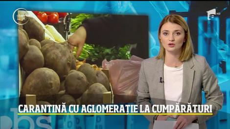 Observator Update, 17 aprilie, ora 11:00: Carantină cu aglomeraţie la cumpărături