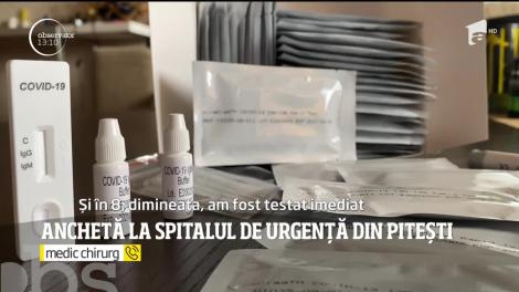 Anchetă la Spitalul Judeţean de Urgenţă din Argeş după ce un medic chirurg a fost depistat pozitiv cu COVID-19