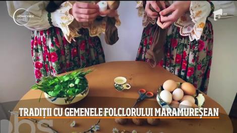 Tradiții cu gemenele folclorului maramureşean, Suzana şi Daciana Vlad