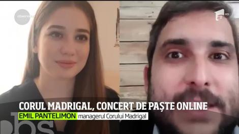 Corul Madrigal, își mută concertul de Paște de la Ateneu, în mediul online