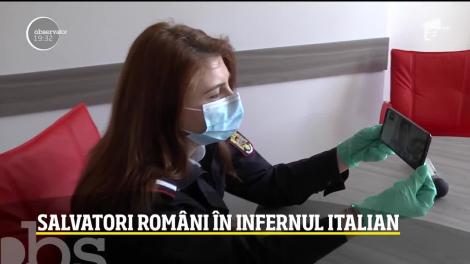 Salvatori români în infernul italian