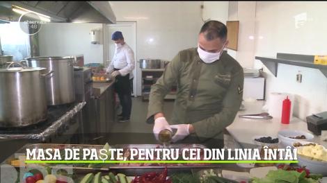 Masa de Paște pentru medicii din linia întâi
