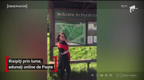 Românii risipiți prin lume, adunați online de Paște