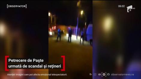 Petrecere de Paște urmată de scandal și rețineri în Capitală