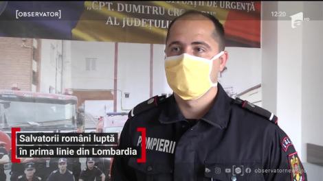 Salvatorii români luptă în prima linie din Lombardia