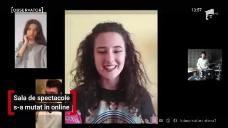 Sala de spectacole s-a mutat în online
