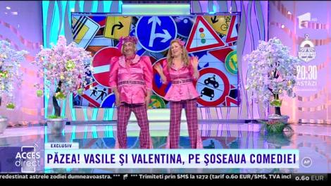 Păzea! Vasile Muraru și Valentina Fătu, pe șoseaua comediei