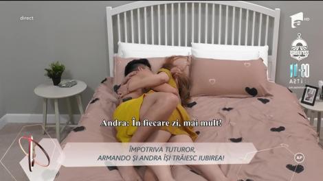 Andra, declarație siropoasă pentru Armando: ”Credeai că o să te iubească cineva așa mult, vreodată?”