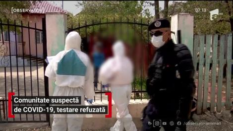 Comunitate suspectă de COVID-19, testare refuzată