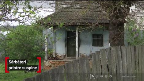 Sărbători amare pentru bătrânii dintr-un sat din judeţul Gorj