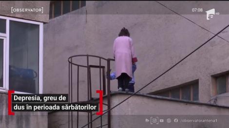 O tânără din Vâlcea a încercat să îşi pună capăt zilelor, după ce s-a urcat pe o clădire