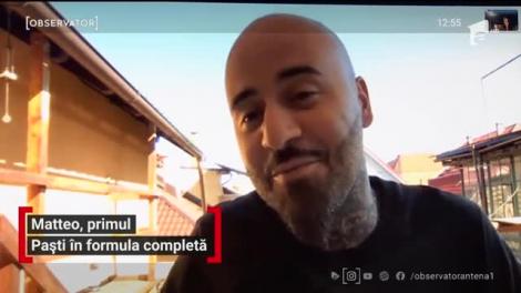 Matteo, primul Paști în formula completă în izolare