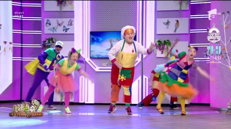 Gaşca Zurli cântă melodia Bucătărașul Zurli, la Neatza cu Răzvan și Dani