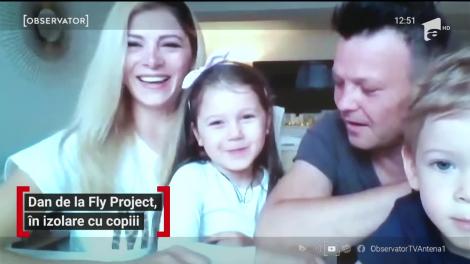 Dan de la Fly Project, în izolare cu copiii. Cum au petrecut de sărbători? "De Înviere am făcut o conferință video"
