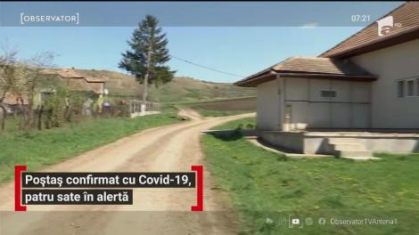 Poștaș din Cluj confirmat cu Covid-19, patru sate în alertă