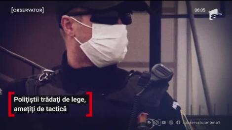 Polițiști trădați de lege, amețiți de tactică