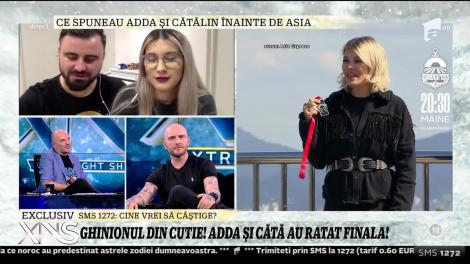 Adda și Cătălin, declarații după părăsirea competiței "Asia Express": "Încă de la plecare am spus că nu vrem să ieşim pe locul trei"