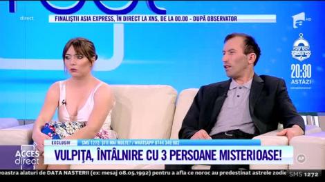 Vulpiţa, prinsă în flagrant! S-a întâlnit cu trei persoane misterioase!