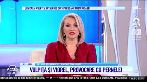 Au aruncat hainele și au făcut show! Vulpiţa Veronica şi Viorel, imagini filmate în dormitor