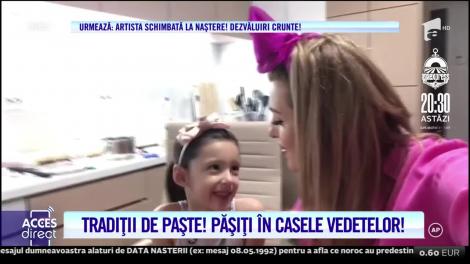 Paște de vedetă! Imagini inedite din casele lor!