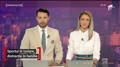 Sportul în izolare, distracție în familie