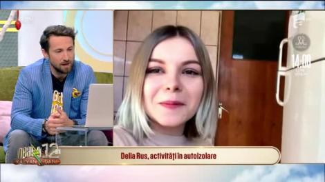 Delia Rus, activități în autoizolare: Gătesc și dansez prin casă!