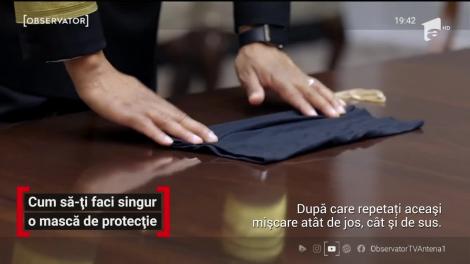 Cum să-ți faci singur o masca de protecție