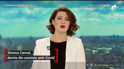 Adrian Streinu Cercel a fost demis de la conducerea comisiei anti-covid