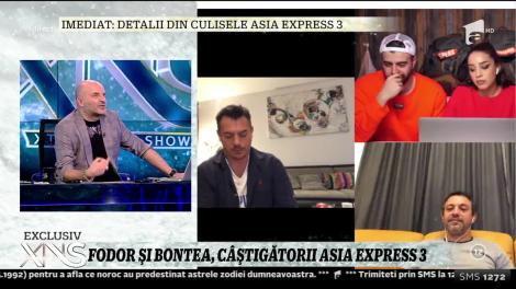 N-o să-ţi vină să crezi pe cine au nominalizat Fodor şi Bontea, câştigătorii finalei Asia Express