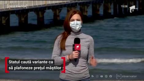 Statul caută variante ca să plafoneze prețul măștilor