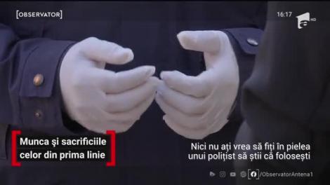 Doi tineri poliţişti din Târgu Jiu, soţ şi soţie, pleacă cu rândul în misiune pentru ca fiica lor să nu rămână singură