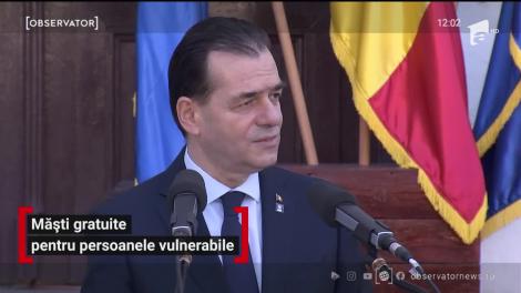 Măști gratuite pentru persoanele vulnerabile