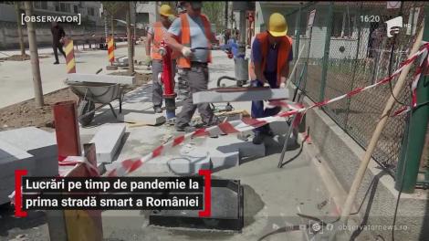 Prima stradă smart din România
