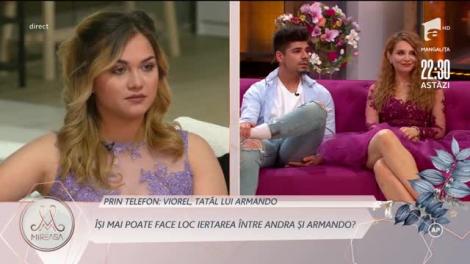 Viorel, tatăl lui Armando: "Cred că Andra ar putea câştiga premiu pentru actorie"