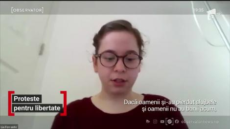 Proteste împotriva restricţiilor în mai multe ţări