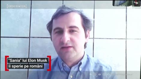 Sateliții Starlink ai lui Elon Musk s-au văzut pe cerul României