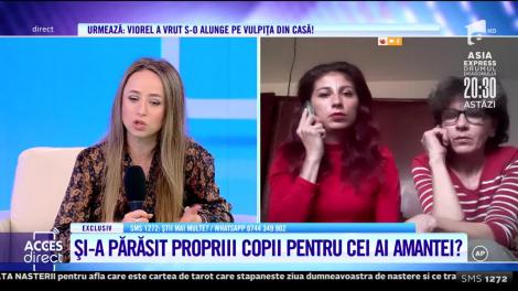 Mama Loredana vine cu acuzaţii crunte! Tata-poliţist ar fi fost un tiran pentru copiii săi: Nicio bomboană nu a venit să le aducă de 8 luni