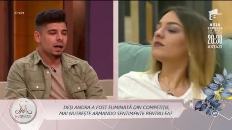 Decizia uluitoare luată de Armando, după plecarea Andrei din casa Mireasa! „Nu regret nimic”