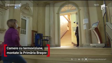 Camere cu termoviziune, montate la Primăria Braşov