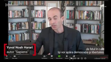 Interviu în exclusivitate! Autorul „Sapiens, scurtă istorie a omenirii”, mesaj urgent pentru români: „Nu vă puteţi baza pe alte ţări, nu vă puteţi baza pe Uniunea Europeană”