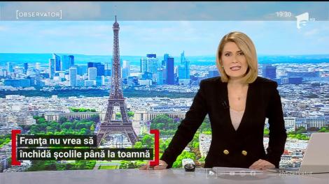 Franța nu vrea să închidă școlile până la toamnă