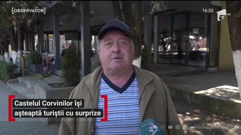 Castelul Corvinilor își așteaptă turiștii cu surprize