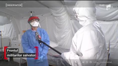 Spitalul Rol2, locul unde uniforma medicală și uniforma militară fac front comun în lupta împotriva pandemiei