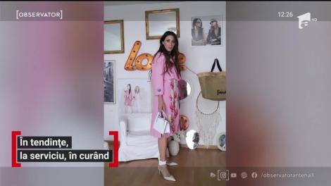 Cinci ținute colorate pentru revenirea la birou