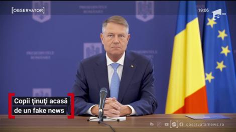 Ce spun francezii despre gafa uriașă a lui Klaus Iohannis! Copiii nu se mai întorc la școală din cauza unei știri false