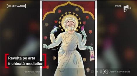 BOR, iritată de campania „Medicii-sfinți”. Ce spun liderii Bisericii Ortodoxe despre afișele ce au împânzit orașele: „O maltratare vizuală”
