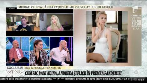 Cum fac bani Adina Buzatu, Andreea Bălan și Flick în vreme de pandemie