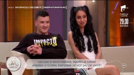 Cătălina, liantul de bază între Florin și Andreia? Cum se vede dragostea din curtea concurentei