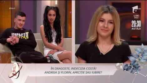Gelozia și nehotărârea, inamici ai iubirii! Andreia și Florin, parteneri de vot sau de viață? În dragoste, indecizia costă!
